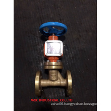 Brass Oxygen Flange Globe Valve